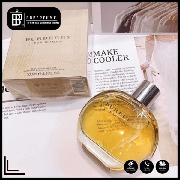 NƯỚC HOA NỮ BURBERRY FOR WOMEN EAU DE PARFUM 100ML - Boperfumes