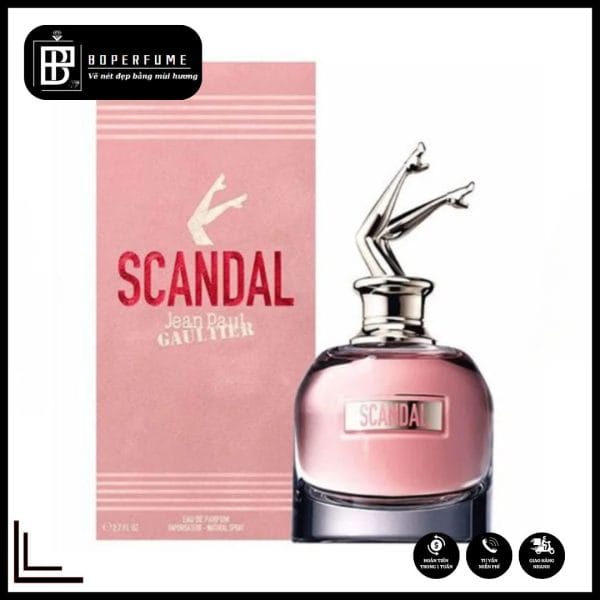 Nước Hoa Nữ Jean Paul Gaultier Scandal EDP 80ml -Boperfumes